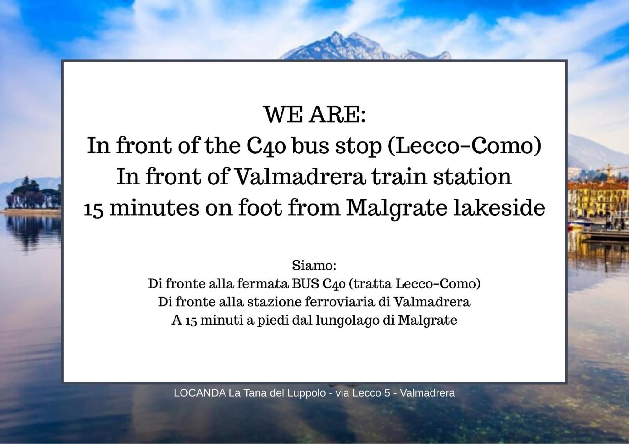 Locanda La Tana Del Luppolo Вальмадрера Екстер'єр фото